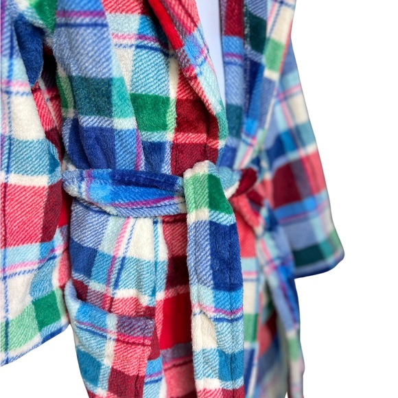 Cat and Jack Multicolor Hooded Robe Sleepwear Size 8 M - Picture 3 of 4